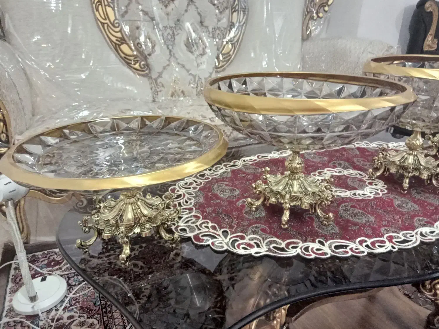 ست میوه خوری.آجیل خوری.شکلات خوری.شیرینی خوری|ظروف سرو و پذیرایی|اردبیل, |دیوار