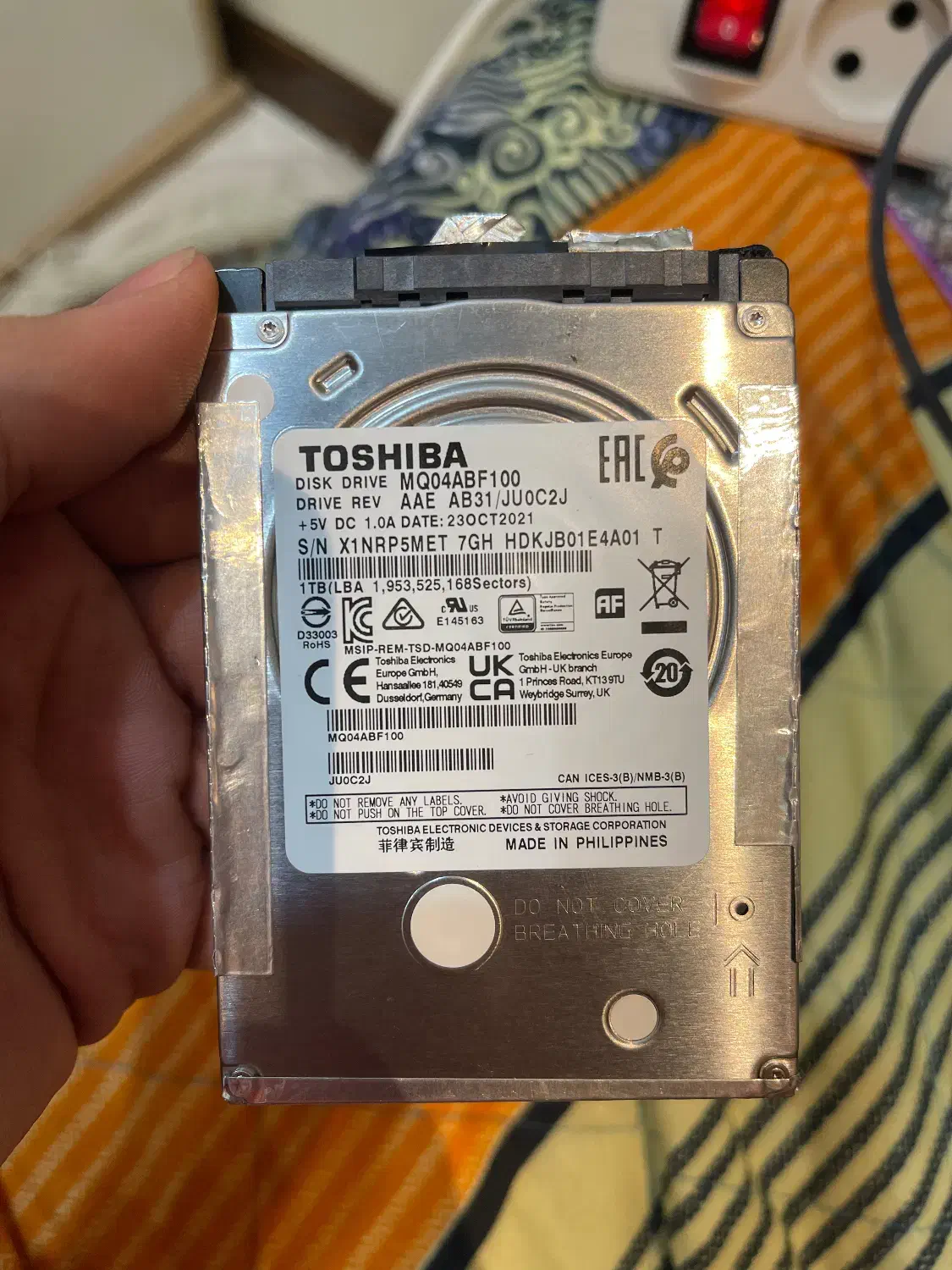 هارد ۱ ترا توشیبا|قطعات و لوازم جانبی رایانه|تهران, جوادیه|دیوار