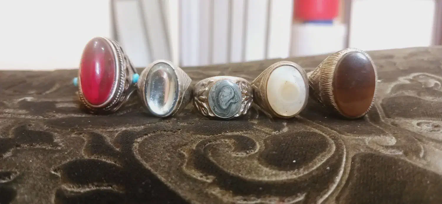 انگشتر با سنگ|جواهرات|قم, پردیسان|دیوار