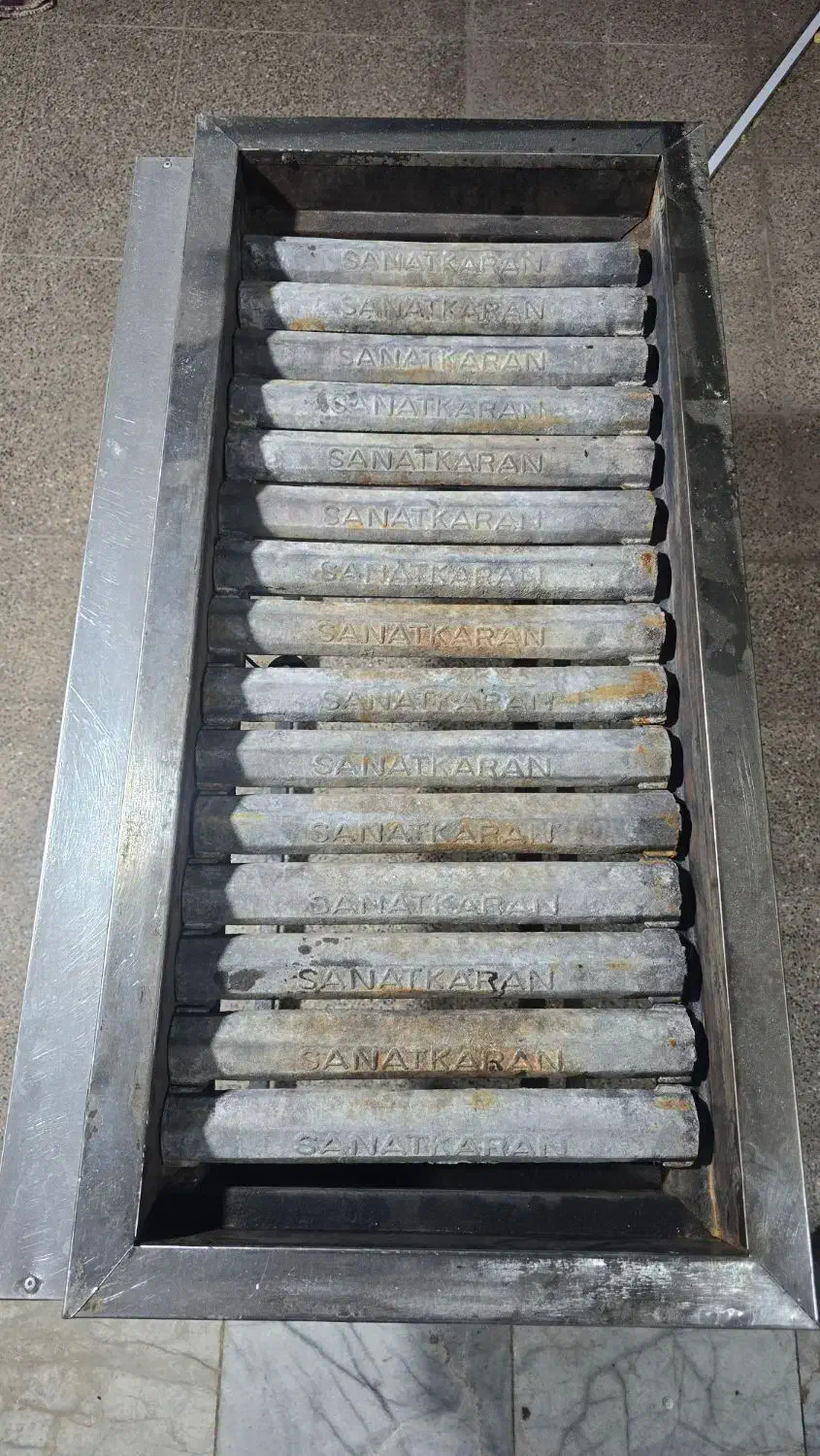 کباب پز گازی استیل رستورانی ۵۰*۱۰۰|کافیشاپ و رستوران|بافق, |دیوار