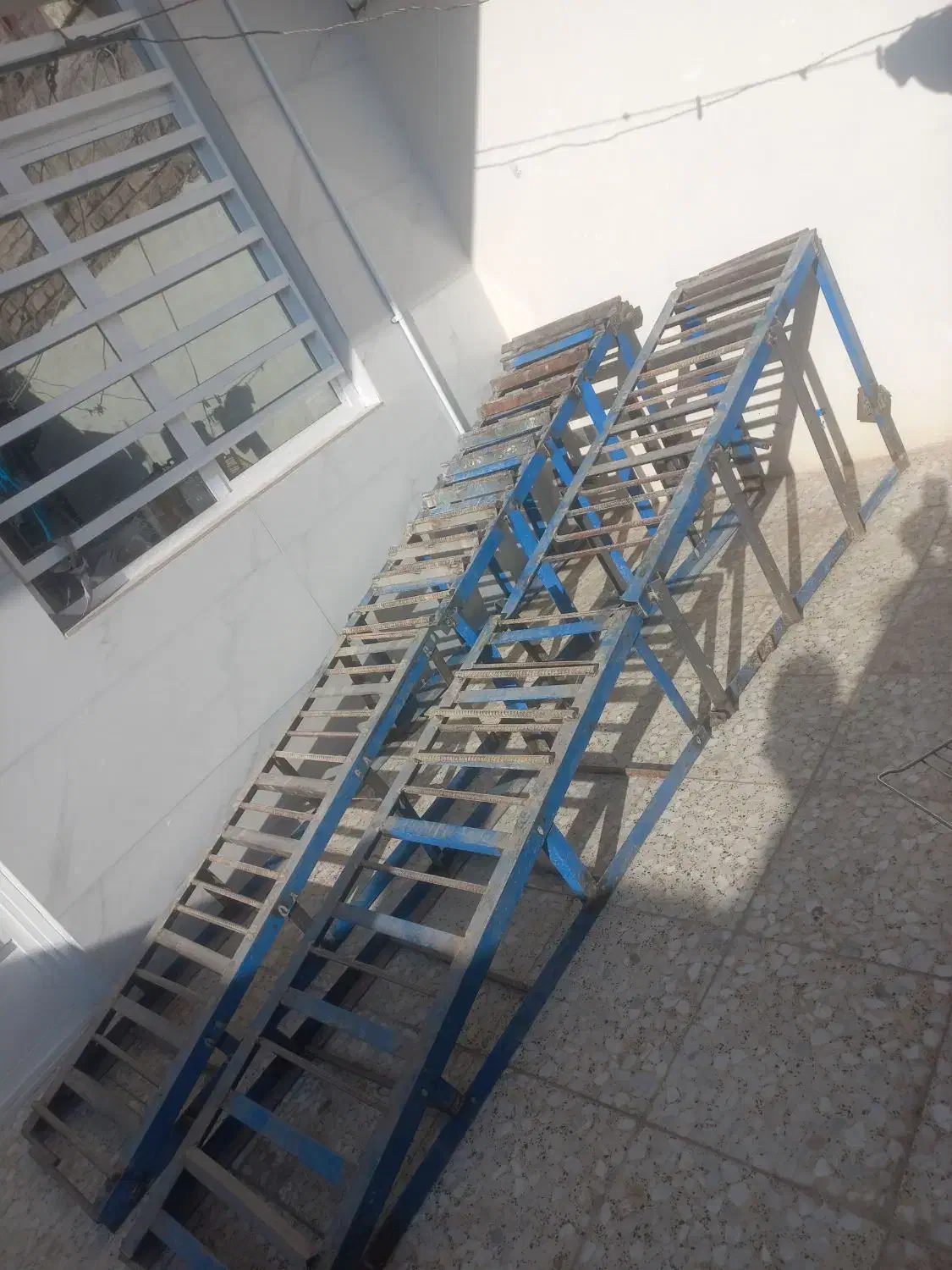 رمپ کشویی آهنی|مصالح و تجهیزات ساختمان|کرمان, |دیوار