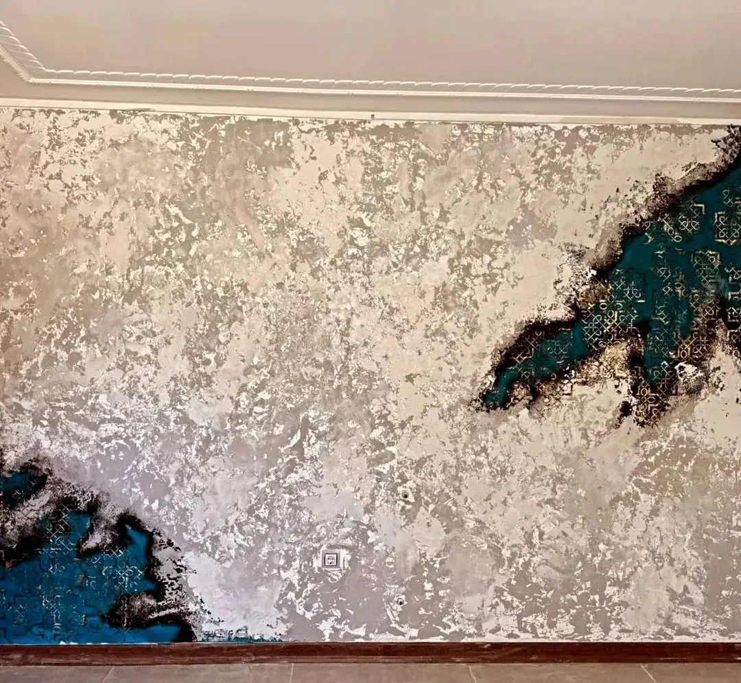 پتینه ،میکروسمنت ، نقاشی ساختمان با دستگاه ایرلس|خدمات پیشه و مهارت|شیراز, سینما سعدی|دیوار