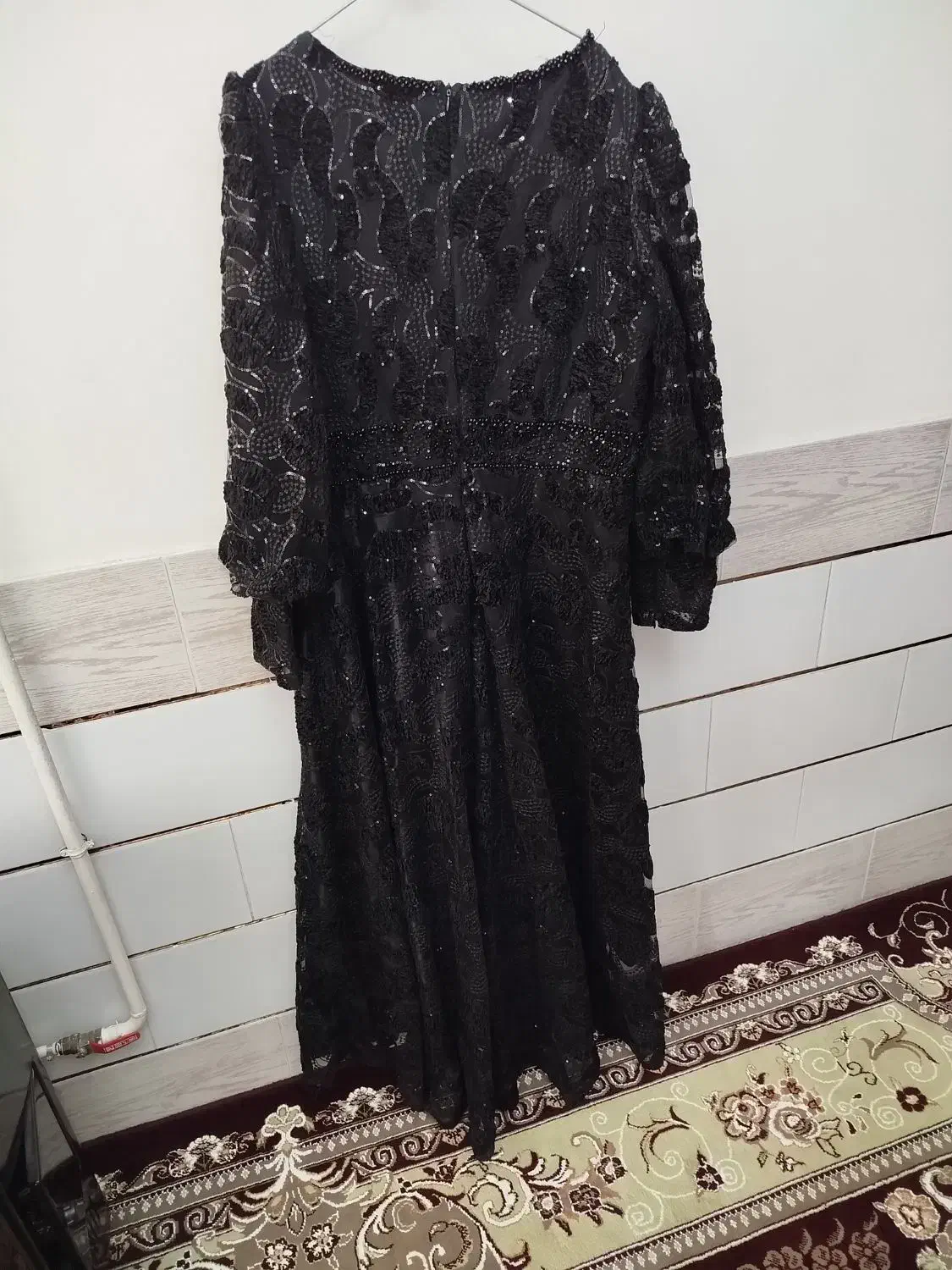 لباس مجلسی مشکی درجه یک|لباس|تاکستان, |دیوار