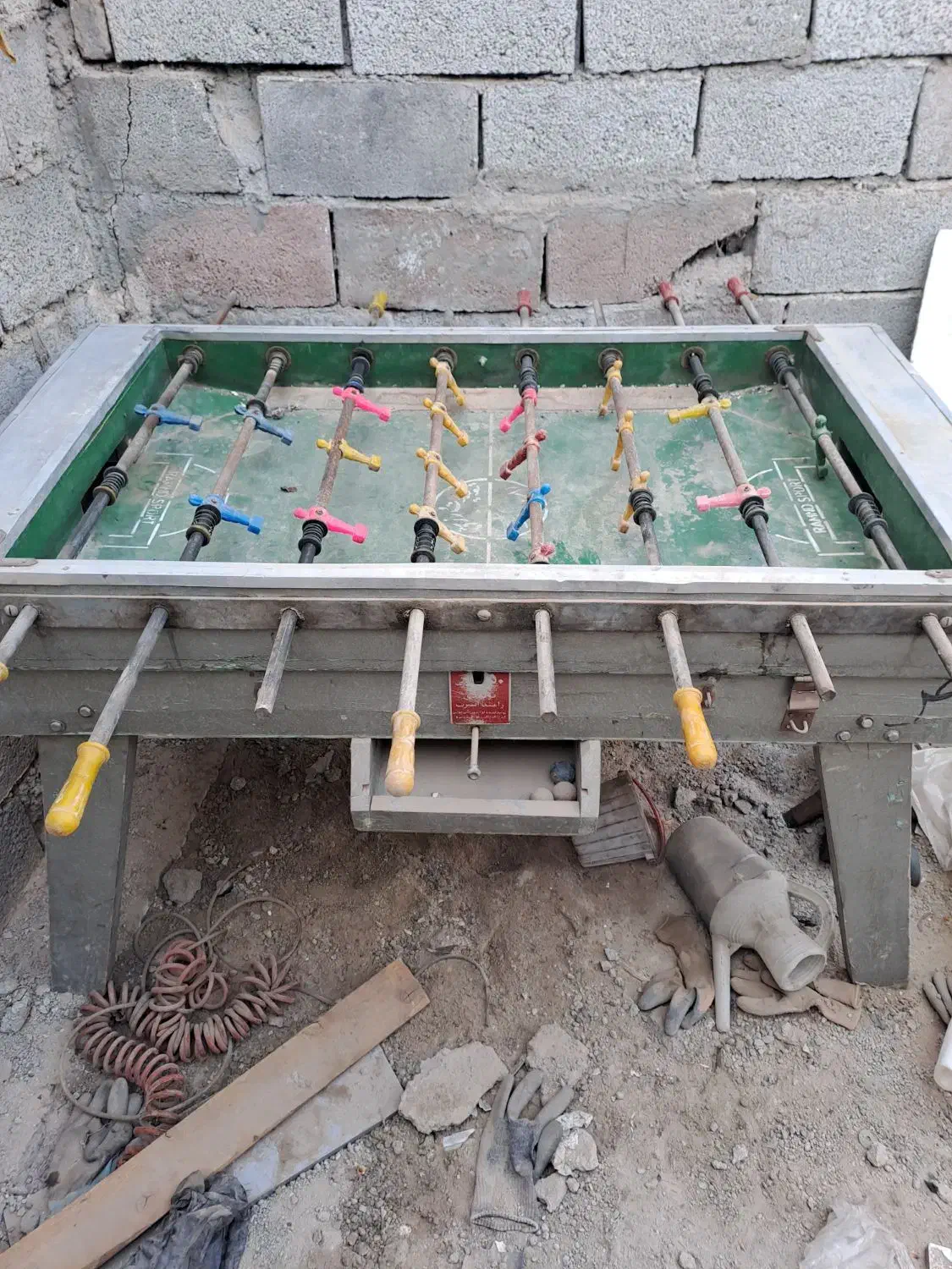 یک عدد میز فوتبال دستی باشگاهی|تجهیزات ورزشی|تبریز, |دیوار