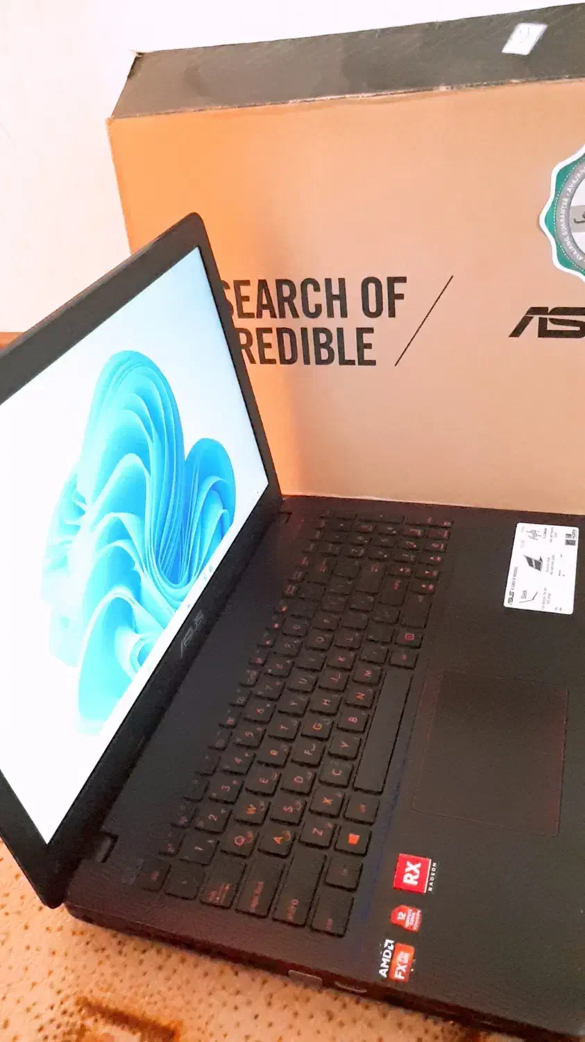 لپ تاپ گیمینگ و رندرینگ ASUS رم 16DDR4 گرافیک 4|رایانه همراه|شیراز, پانصد دستگاه ارتش|دیوار