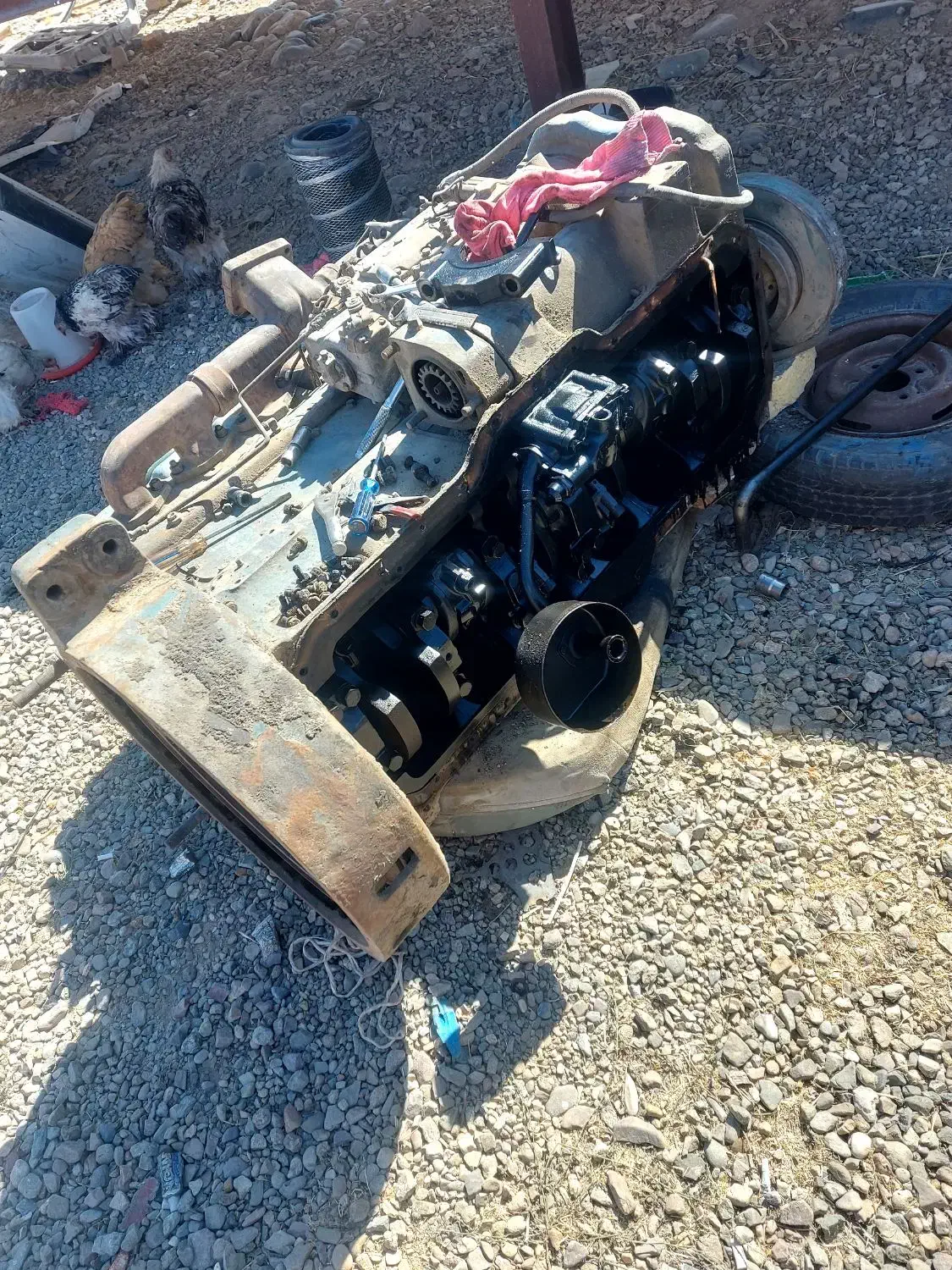 میل لنگ ماک تعمیر اول بدون خط یاتاقان سالم|قطعات یدکی و لوازم جانبی|ارومیه, |دیوار