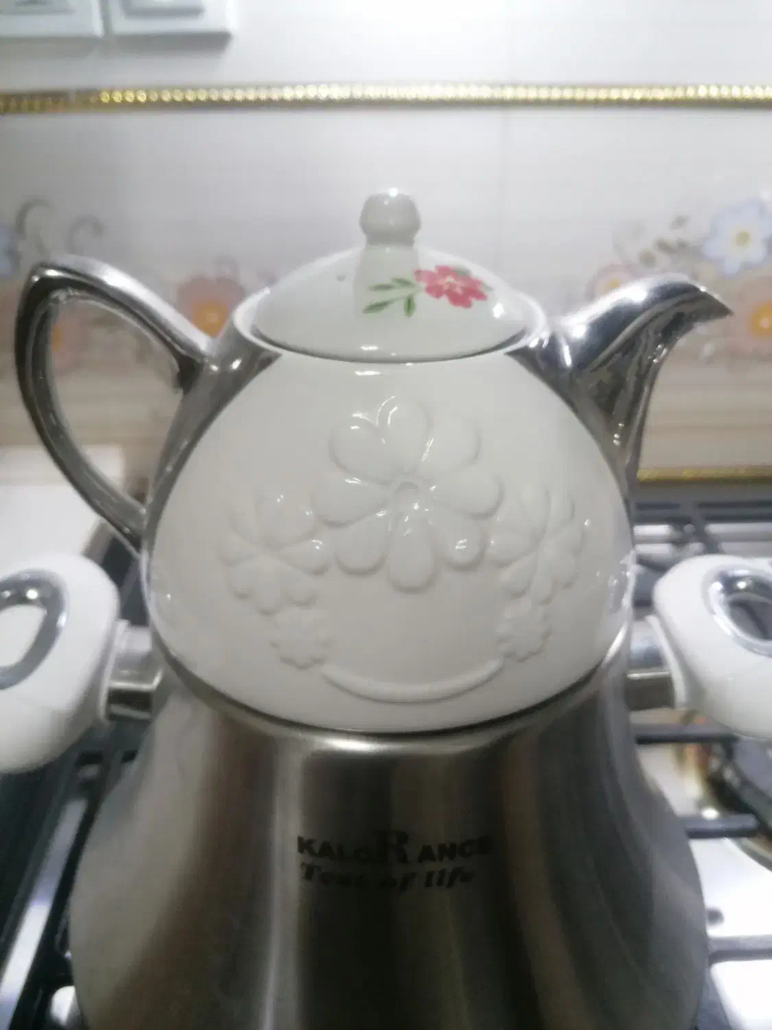 قوری و کتری مارک کلورانس|قوری، کتری، قهوه‌ساز دستی|یزد, |دیوار