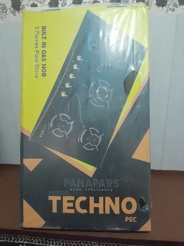 گاز صفحه ای ۵شعله|اجاق گاز و لوازم برقی پخت‌وپز|سیمین شهر, |دیوار