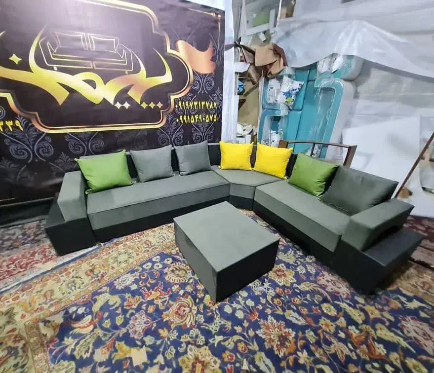 مبل ال پازلی مدل دسته دوبل|مبلمان خانگی و میز عسلی|تهران, شهرک شریفی|دیوار