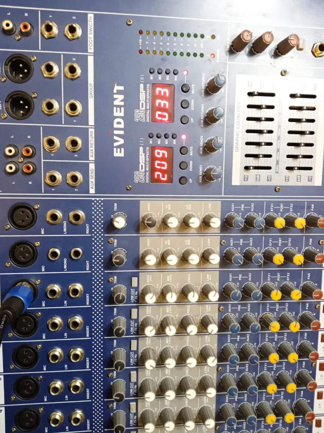 پاورمیکسر و باند پستیو 12 اینچ و میکروفون|صوتی و تصویری|اصفهان, باب الدشت|دیوار