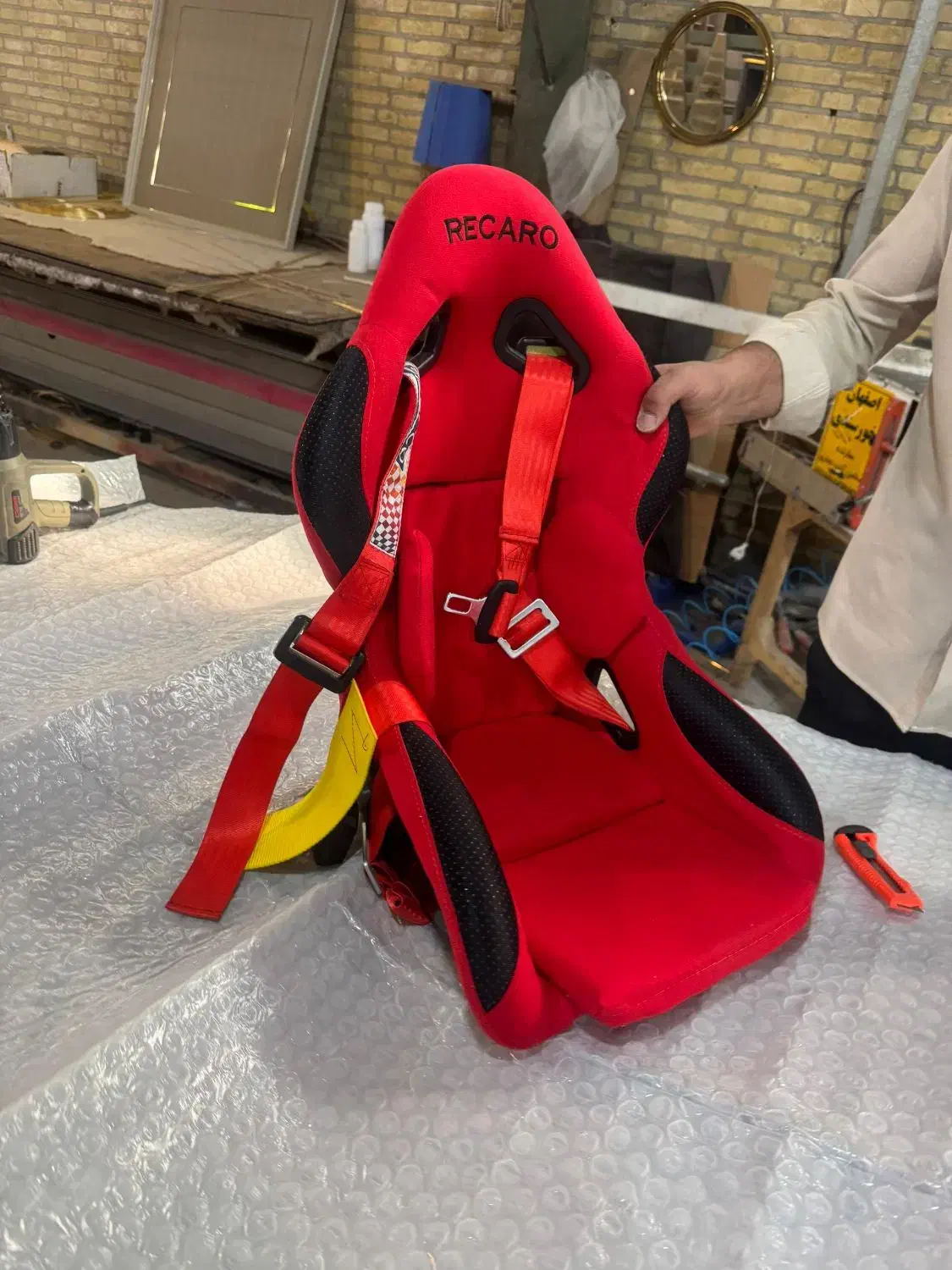 صندلی مسابقه ای برای کودک|تخت و صندلی بچه|پردیس, فاز ۱|دیوار