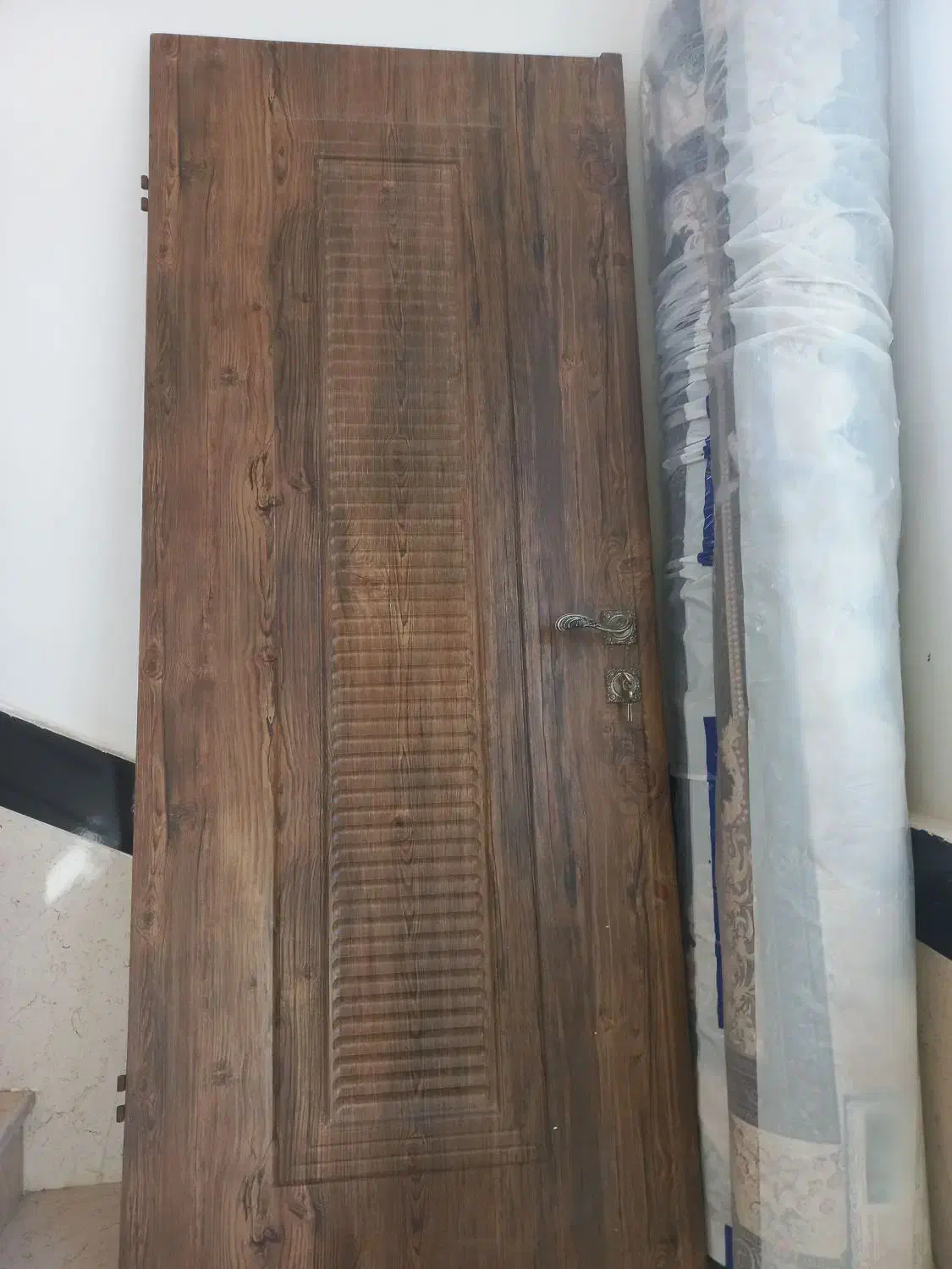 درب چوبی دوتیکه|مصالح و تجهیزات ساختمان|تکاب, |دیوار