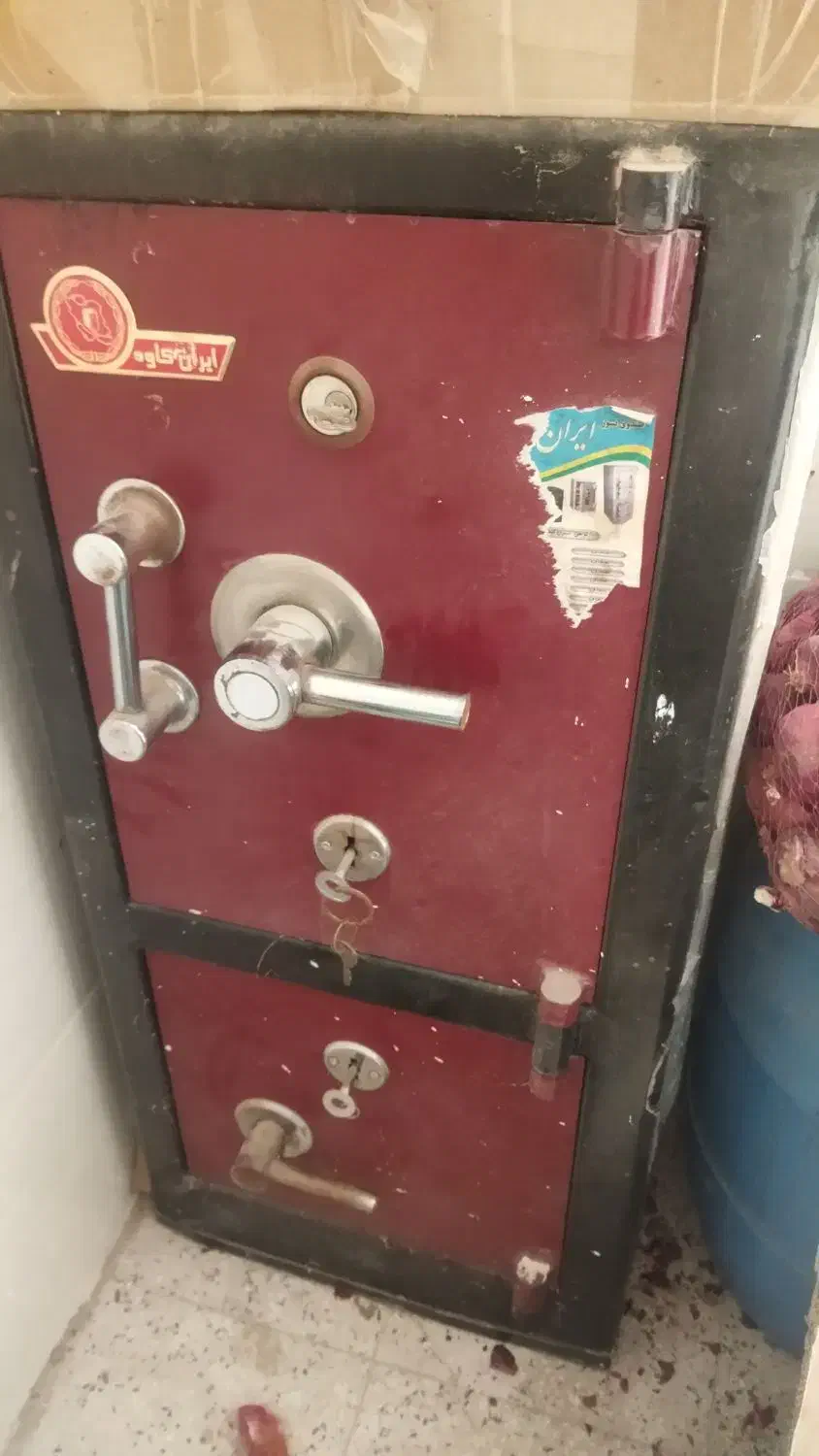 گاوصندوق نسوز  ایران‌کاوه|ابزارآلات|کازرون, |دیوار