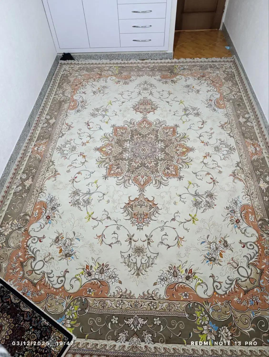 دو عدد فرش 12 متری|فرش|کرمانشاه, |دیوار