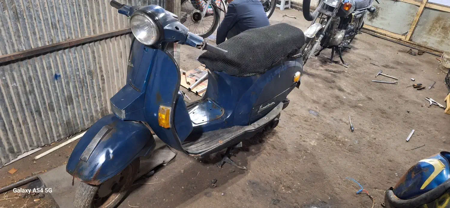 وسپا  چهارچرخ  براوو مزایده اسقاطی|موتورسیکلت|رودسر, |دیوار