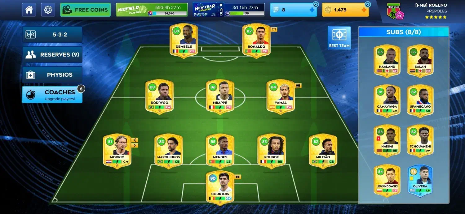 اکانت دریم لیگ 2026|کنسول، بازی ویدئویی و آنلاین|محمدیه-قزوین, |دیوار