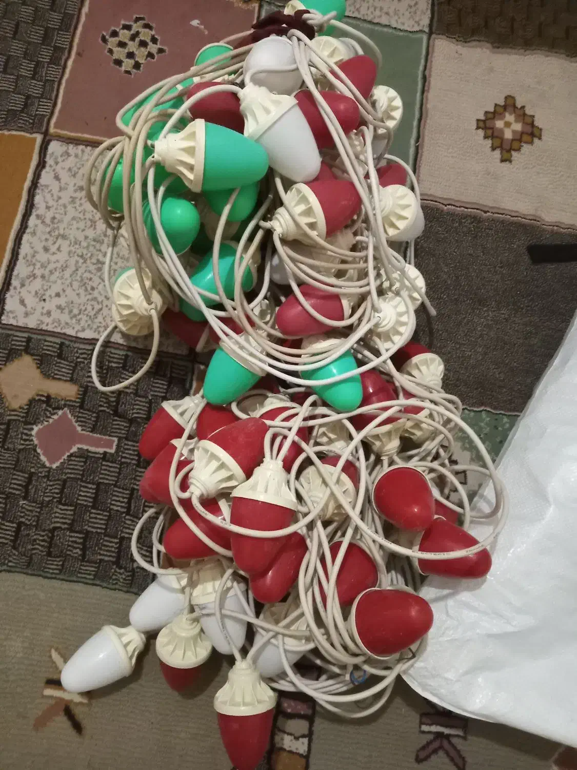 چراغ‌های جشن|ریسه و چراغ تزئینی|اهواز, کوی طلاب|دیوار