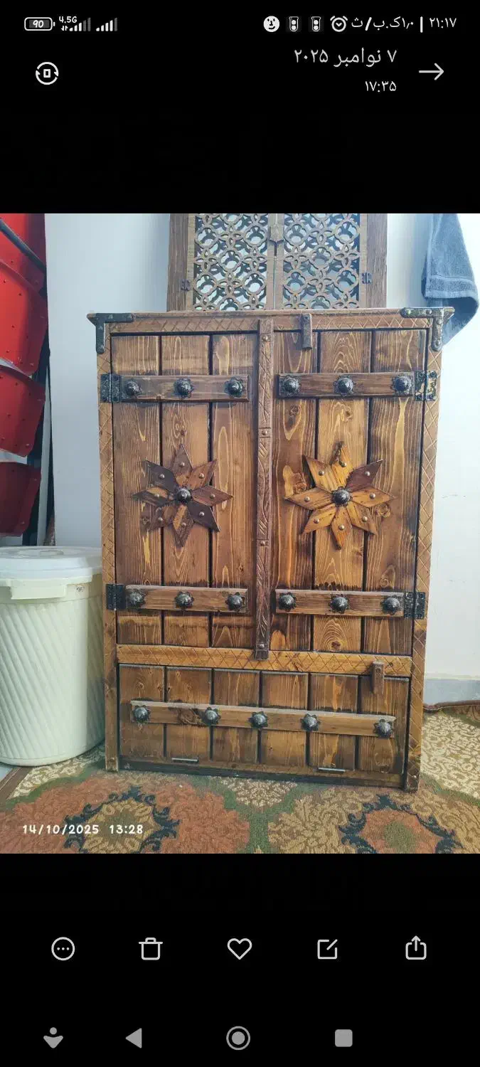 جاکفشی سنتی|جاکفشی، کمد، دراور|خمین, |دیوار