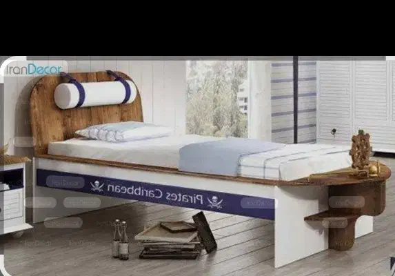 تخت نوجوان ساحل چوب اصل|تخت و سرویس خواب|اهواز, کوروش|دیوار