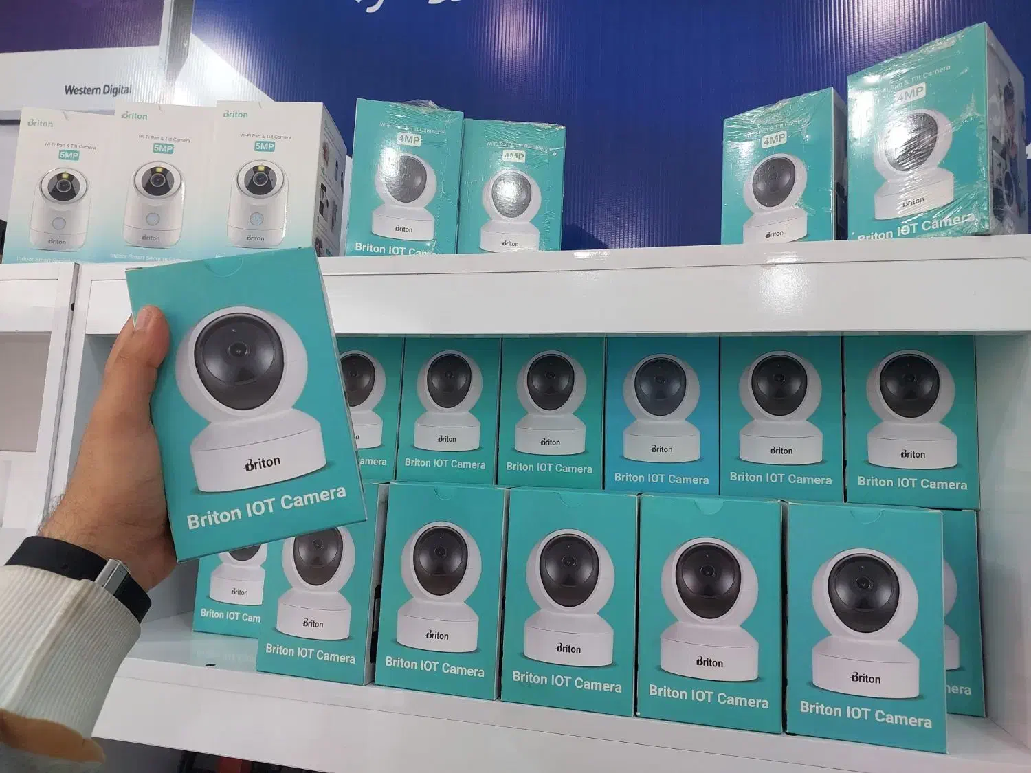 دوربین وای فای و سیمکارتی دید درشب رنگی|دوربین مداربسته|اصفهان, شیخ اشراق|دیوار