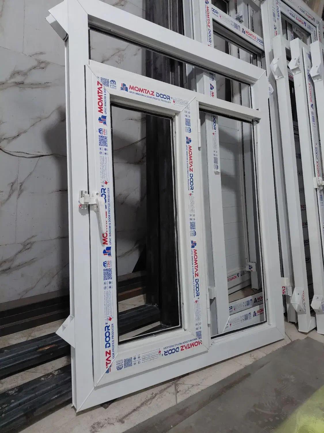 درب و پنجره تک جداره (PVS) پی وی سی|مصالح و تجهیزات ساختمان|مشهد, توس (بلوار توس)|دیوار