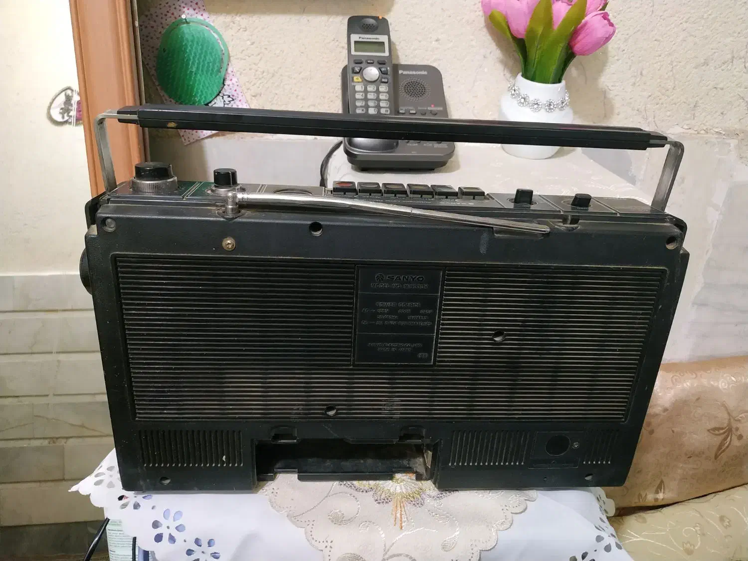 رادیو ضبط سانیو سنگین وزن اصل ژاپن|سیستم صوتی خانگی|قم, اسمعیل آباد|دیوار