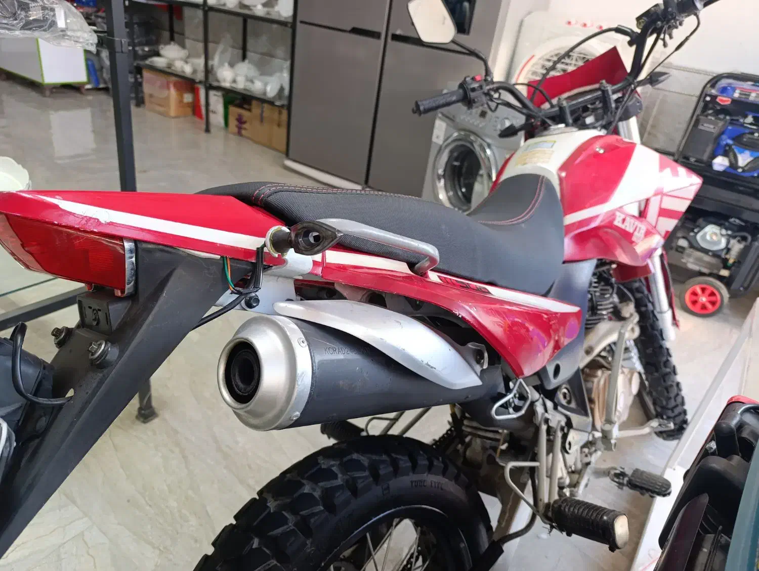 کویر t2 مدل اخر 99در حد خشک|موتورسیکلت|سقز, |دیوار