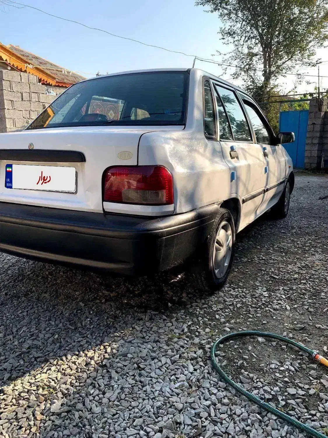 پراید 84سفید|خودرو سواری و وانت|لنگرود, |دیوار