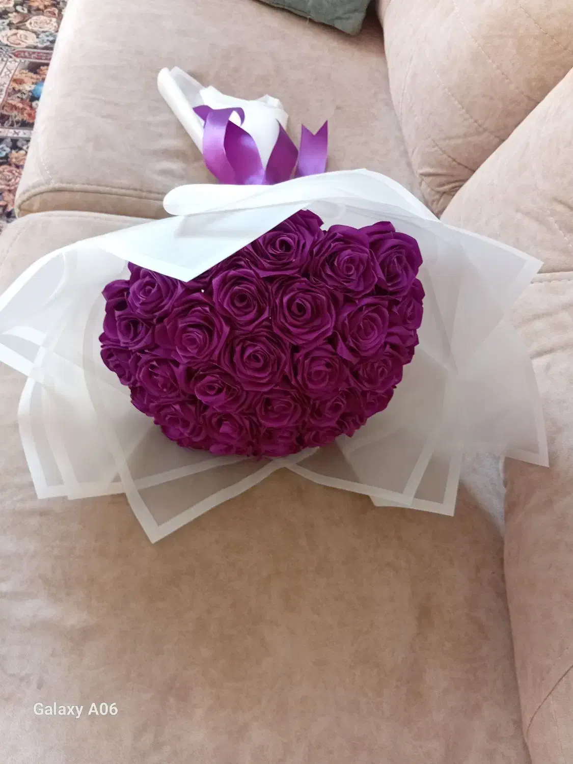 کاغذ ضد اب و دسته|گل مصنوعی|زنجان, |دیوار