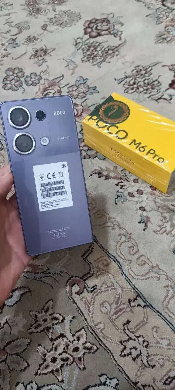 پوکوm6proگیمینگ حافظه512 با گارانتی|موبایل|امیرکلا, |دیوار