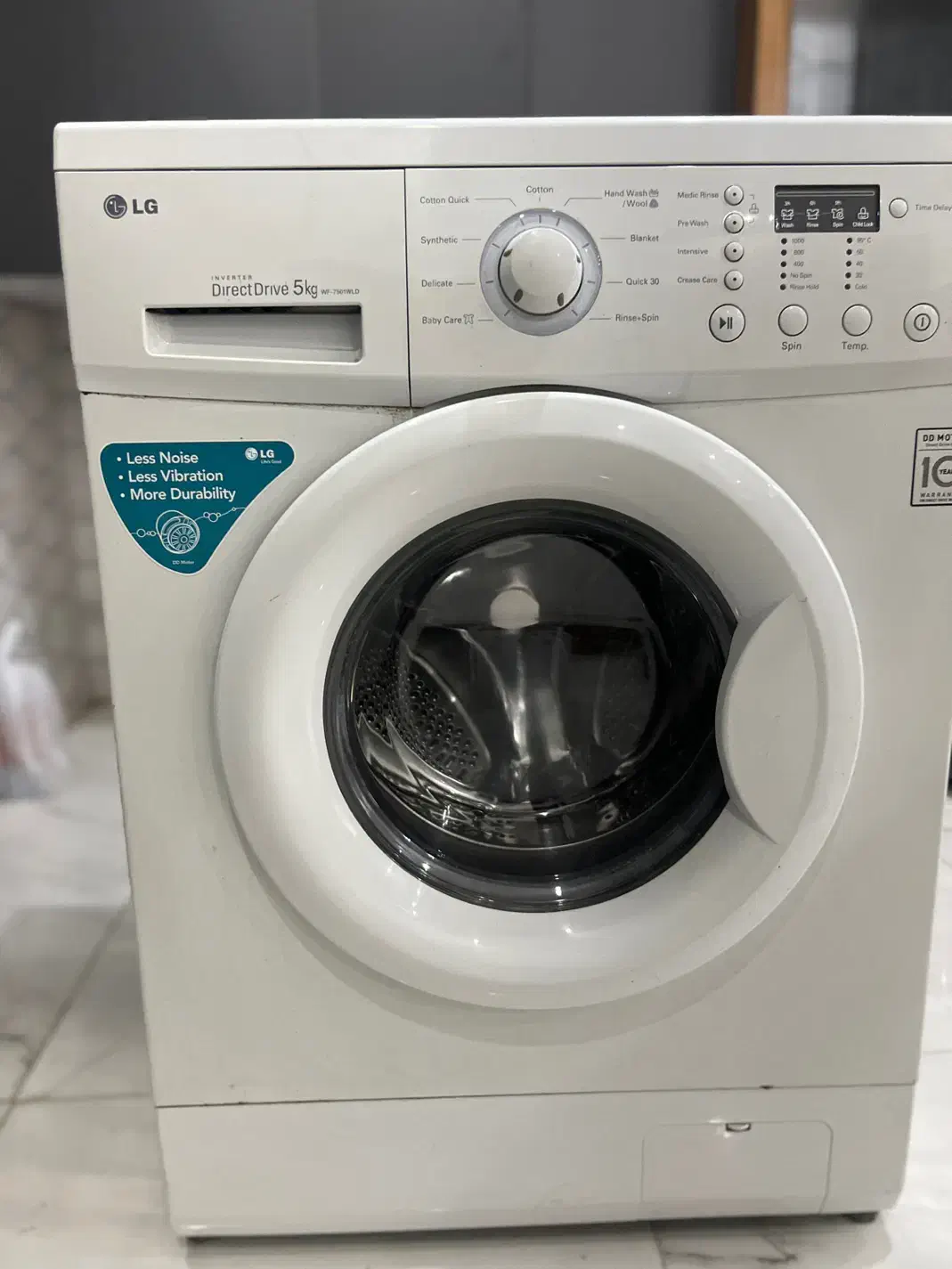 ماشین لباسشویی ال جی - LG|ماشین لباسشویی و خشک‌کن لباس|لاهیجان, حزین|دیوار