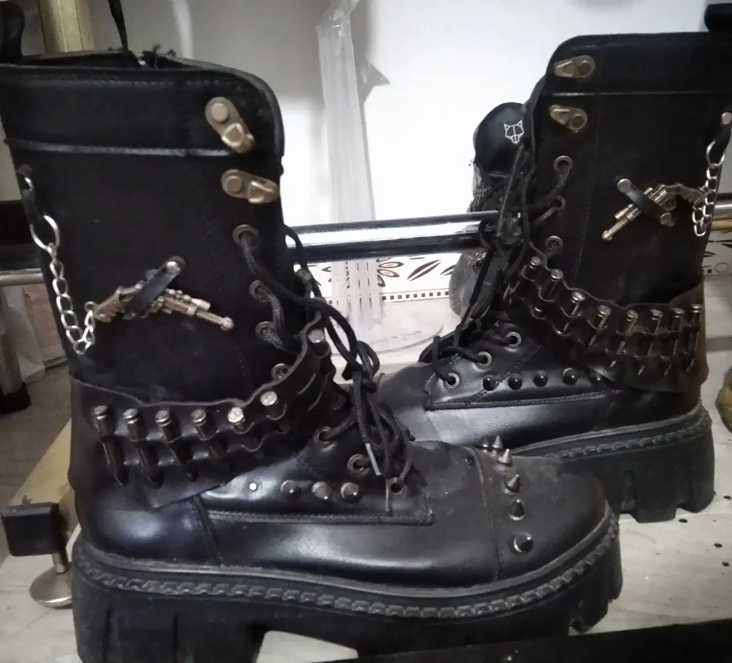 پوتین دخترانه رنگ مشکی نو|کوهنوردی و کمپینگ|نورآباد, |دیوار