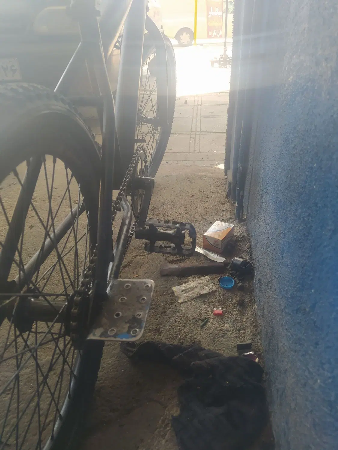 دوچرخه 20|دوچرخه، اسکیت، اسکوتر|آشخانه, |دیوار