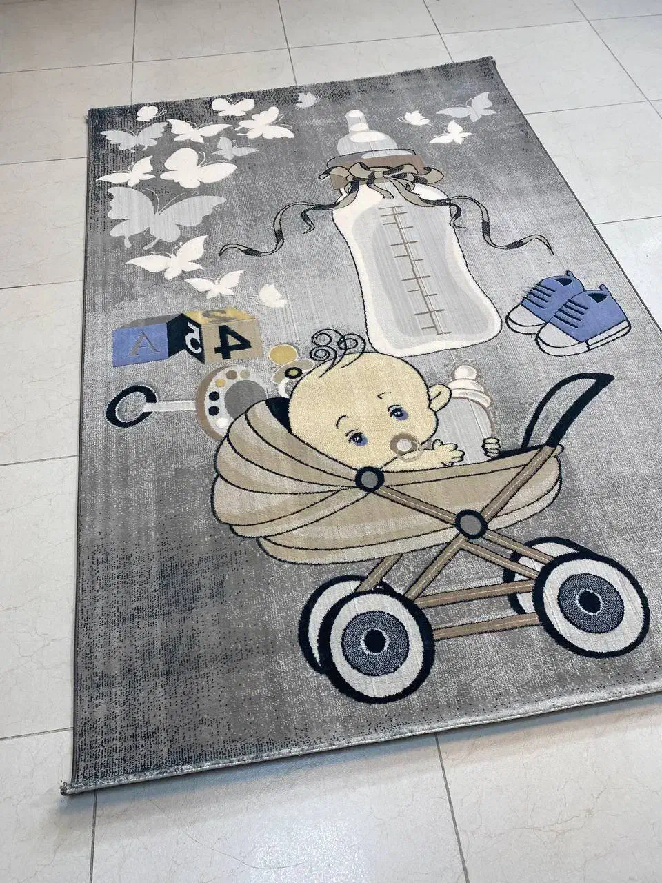 فرش ماشینی کودک ۴ متری طرح نوزاد (فرش هنرمند )|فرش|تبریز, |دیوار