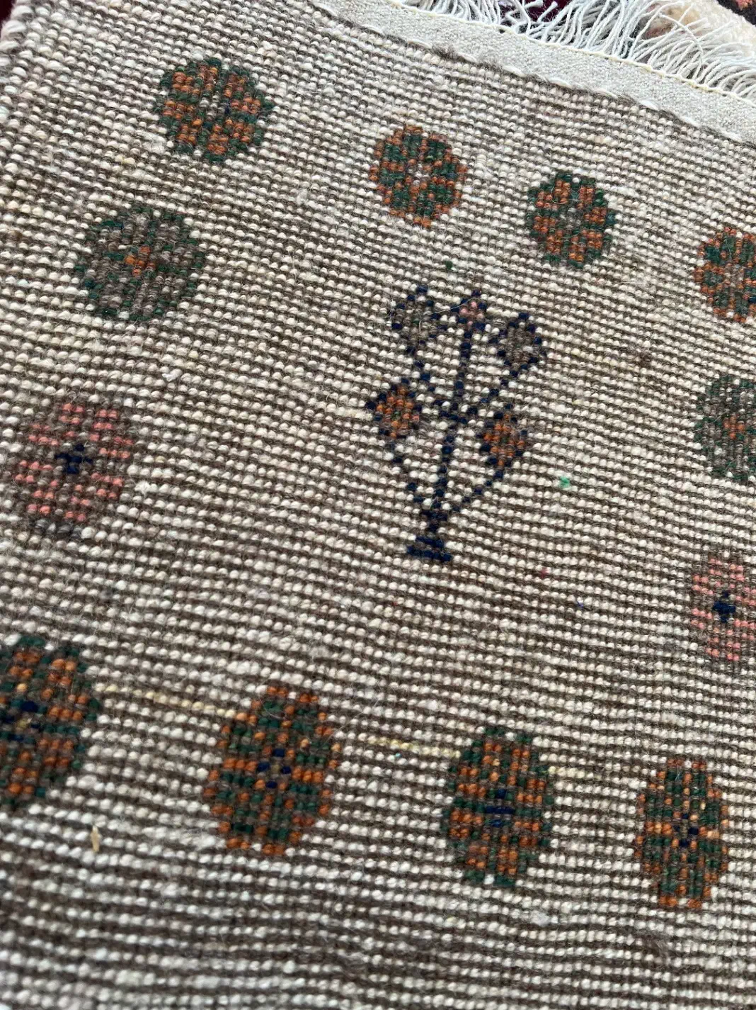 گبه دستباف ۴۰ در ۴۰|گلیم، جاجیم، گبه|خرامه, |دیوار