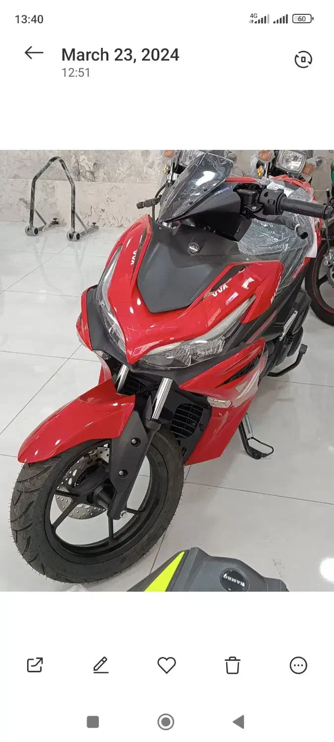 ایروکس 155سی سی|موتورسیکلت|مهاباد (آذربایجان غربی), |دیوار