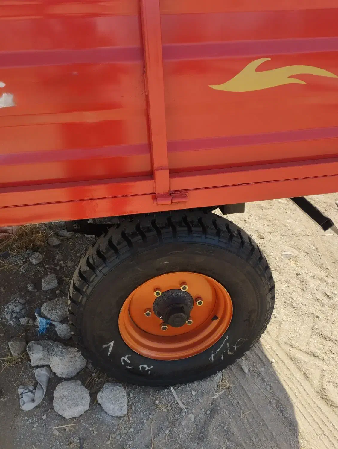 تریلی دوچرخ و ادوات تراکتور 399|ماشینآلات صنعتی|قزوین, |دیوار