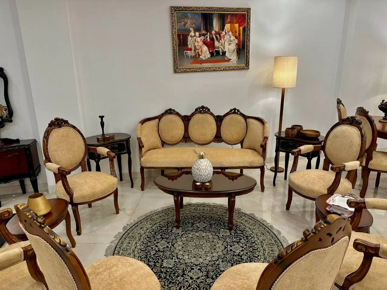 مبلمان و نهارخوری مبل استیل سلطنتی|مبلمان خانگی و میز عسلی|تهران, اختیاریه|دیوار