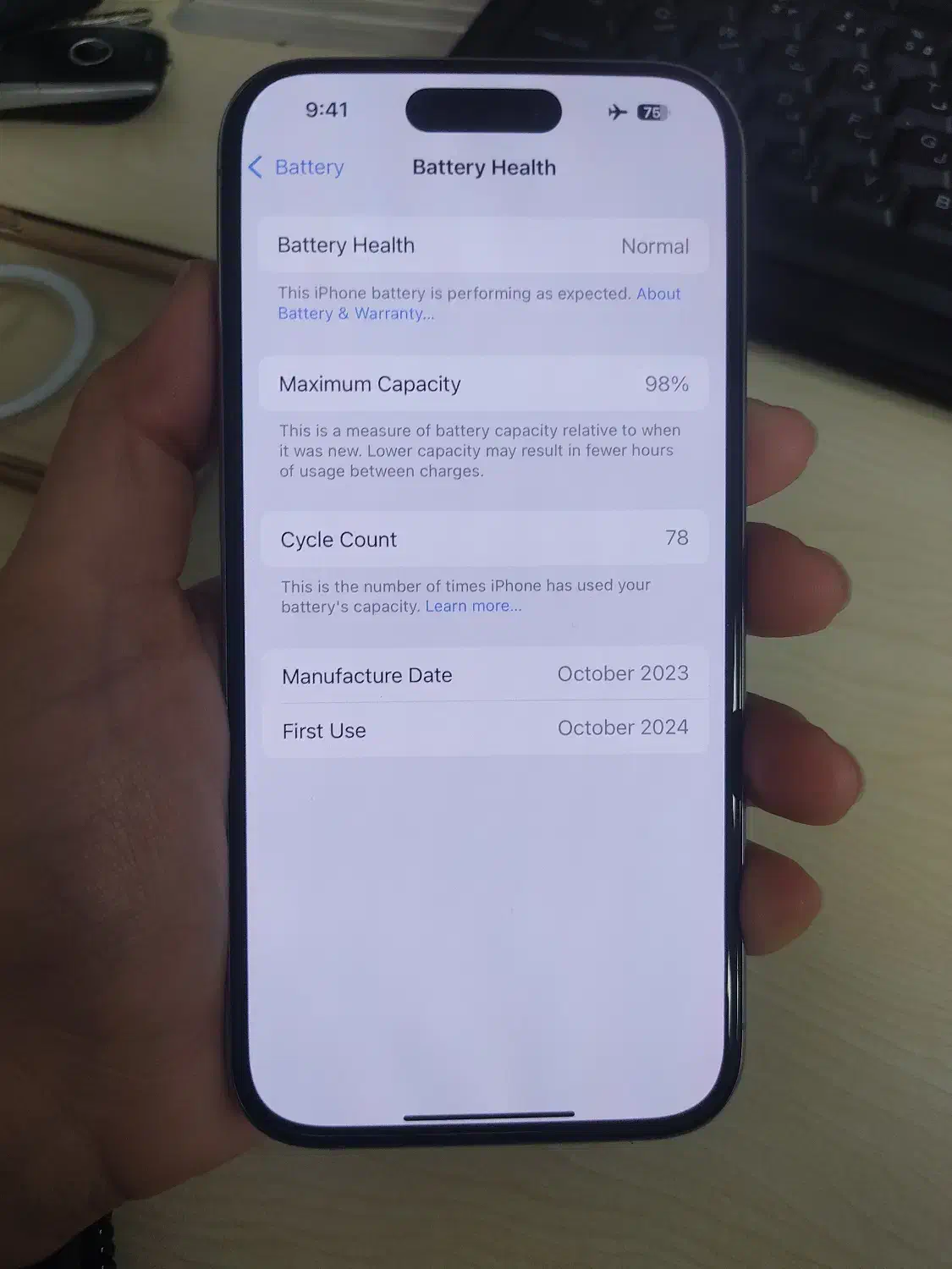 آیفون ۱۵ پرو،za،۱۲۸،رجیستر نشده|موبایل|تهران, منیریه|دیوار