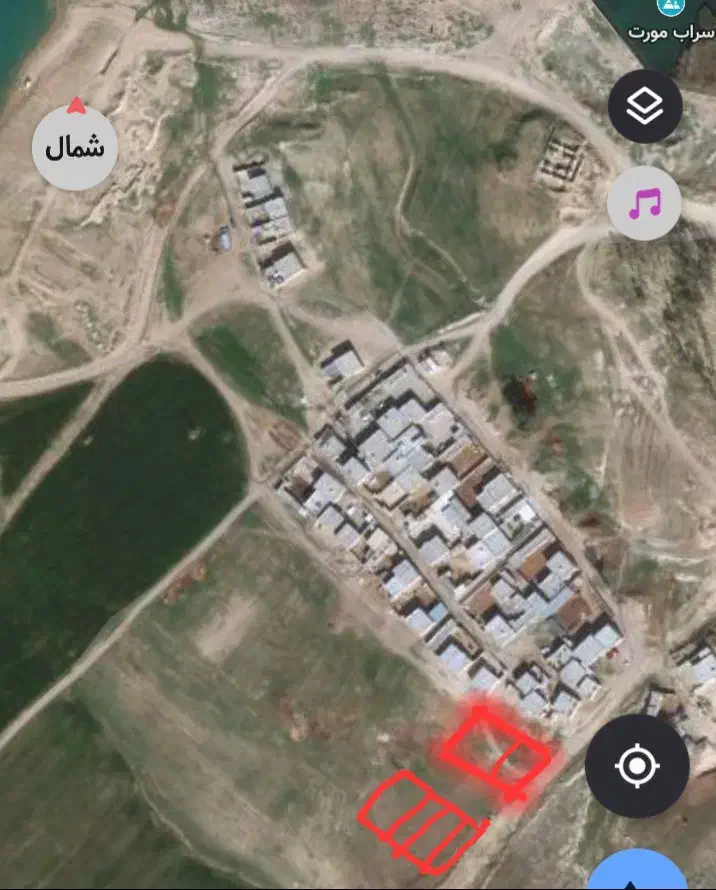 زمین مسکونی.سراب شیرزادی|فروش زمین و ملک کلنگی|گیلان غرب, |دیوار