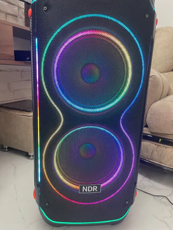 باند NDR اسپیکر هم برق مستقیم هم شارژی|سیستم صوتی خانگی|مشهد, نیروی هوایی|دیوار