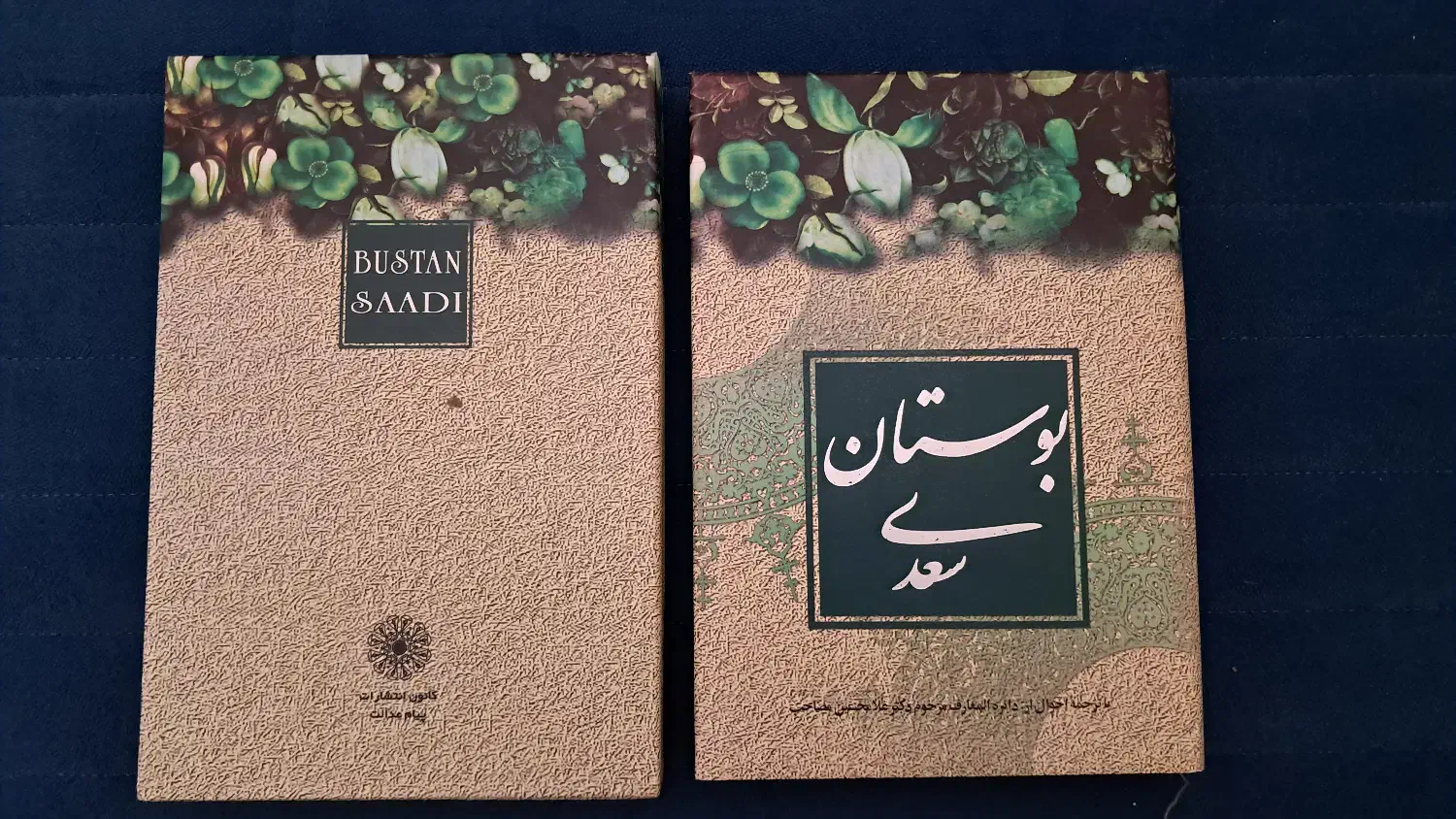 کتاب بوستان سعدی و غزلیات حافظ|کتاب و مجله ادبی|بومهن, |دیوار