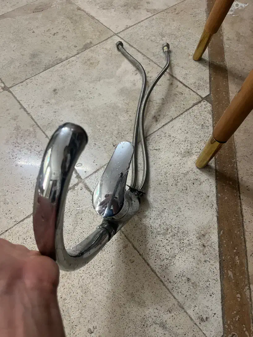 شیر الات ظرفشویی استیل|مصالح و تجهیزات ساختمان|اصفهان, شهرک سلامت|دیوار