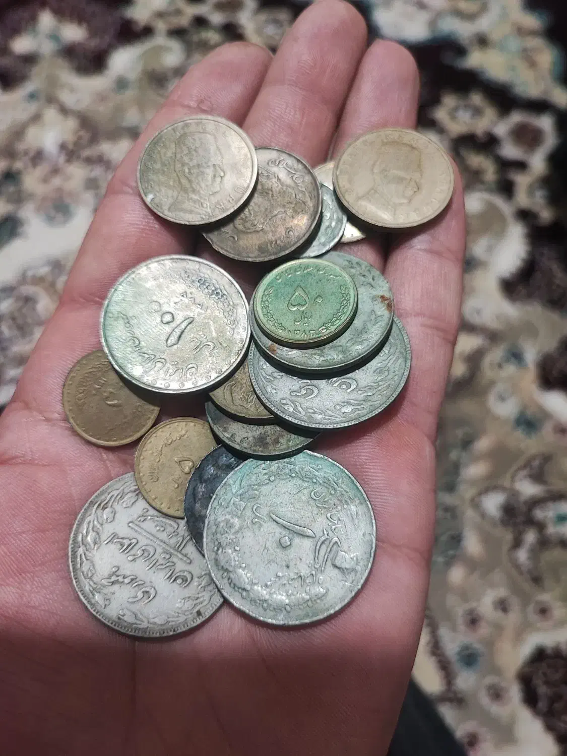 سکه ی قدیمی|کلکسیون اشیاء عتیقه|زالیان, |دیوار