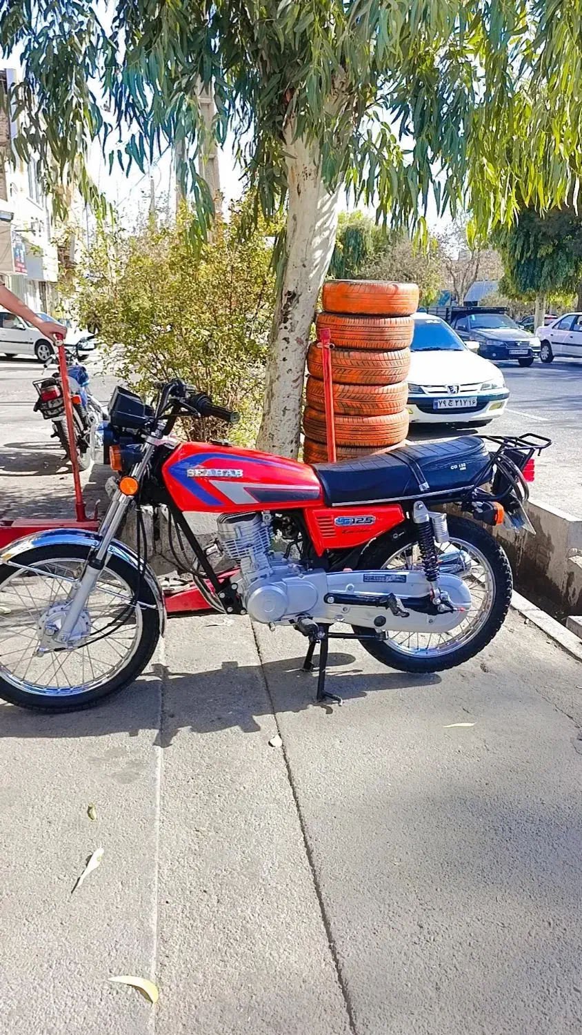 هندا 125شهاب مدل95 درحد صفر|موتورسیکلت|قم, آزادگان|دیوار