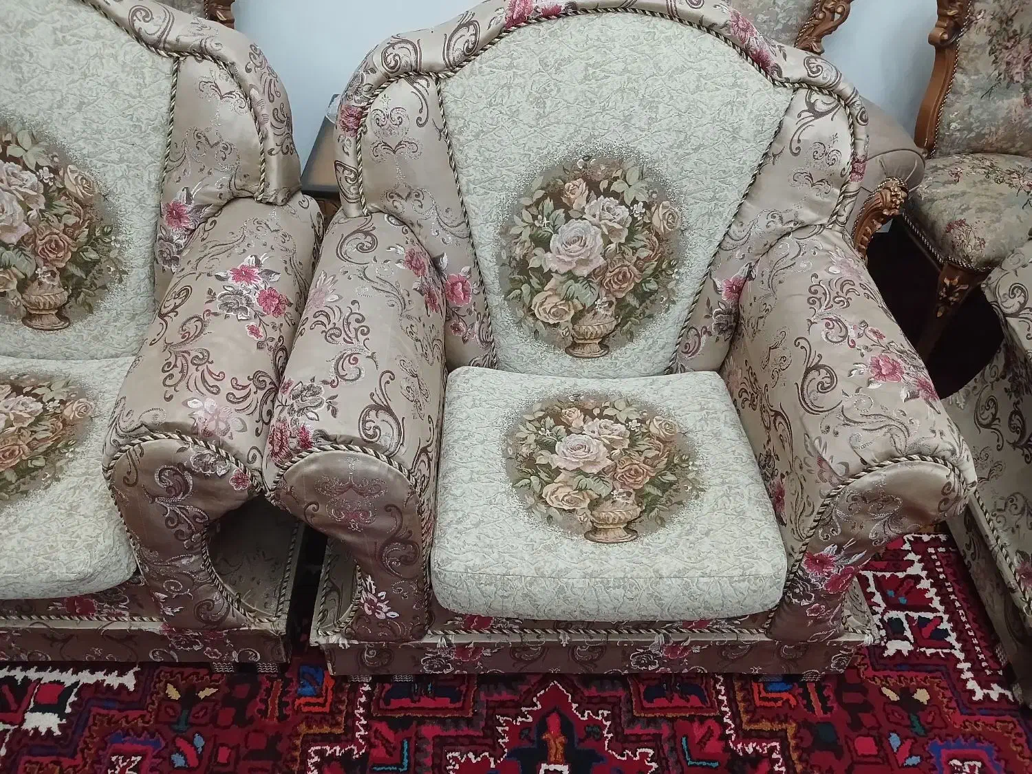 مبل هفت نفره|مبلمان خانگی و میز عسلی|اهر, |دیوار