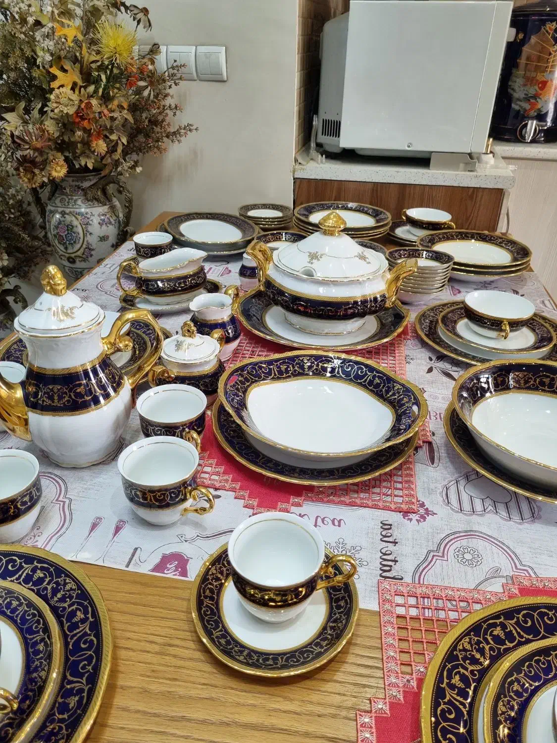 سرویس غذاخوری ۱۲ نفره راشنباخ المان|ظروف سرو و پذیرایی|تهران, کامرانیه|دیوار