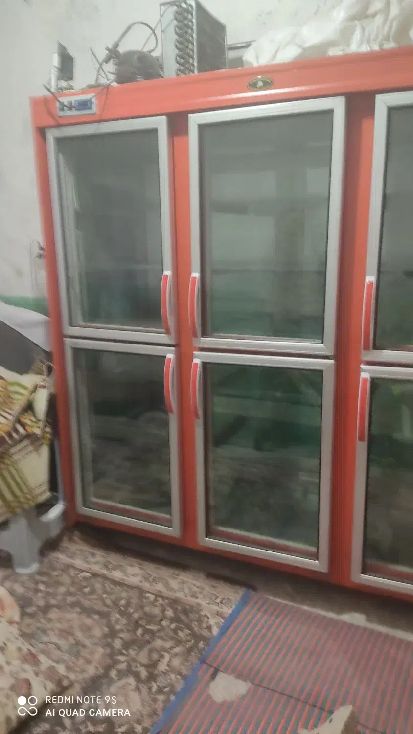 یخچال شش درب موتور دانفوس دوویترینه|فروشگاه و مغازه|زاهدان, |دیوار