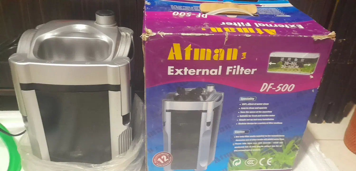 فیلتر سطلی آتمن آکبند et700|ماهی|اصفهان, چشمه باقرخان|دیوار