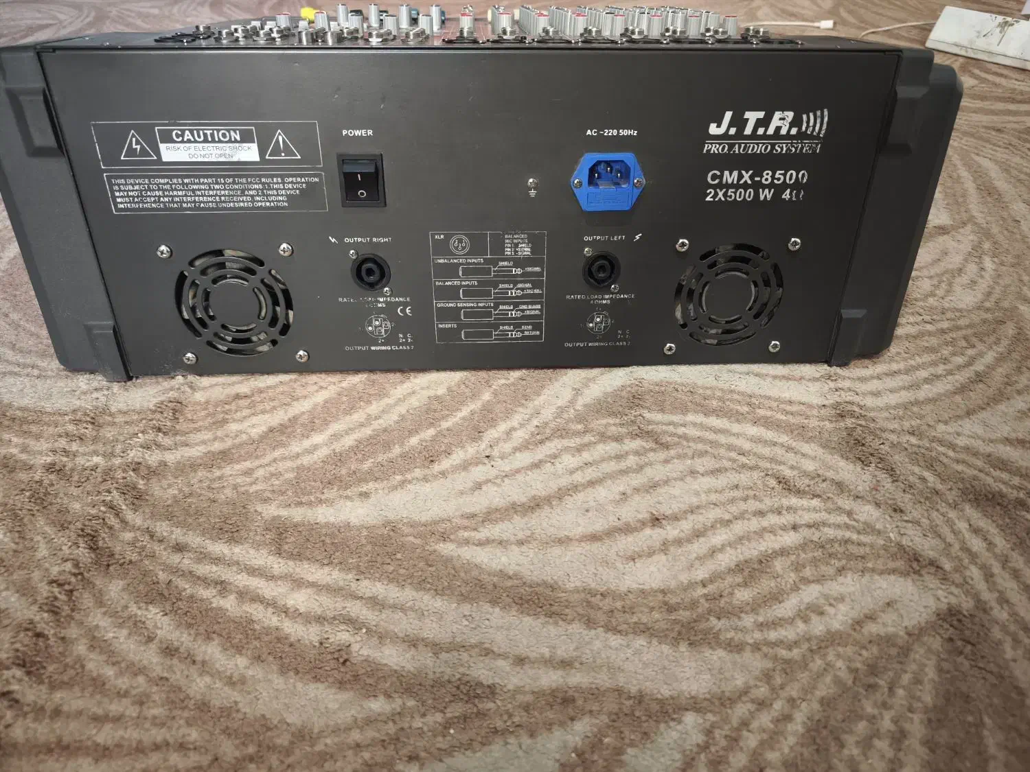 پاور میکسر jTRفابریک غول میکروفون باند|سیستم صوتی خانگی|تهران, آذربایجان|دیوار